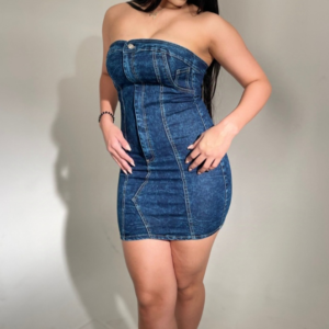 3 vestidos strapless