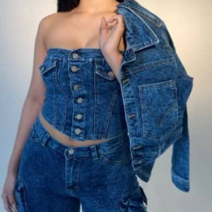 3 Chaquetas de Jeans Stretch